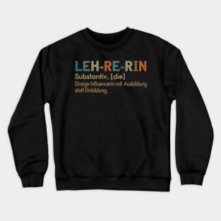 LEH-RE-RIN SUBSTANTIV Crewneck Sweatshirt